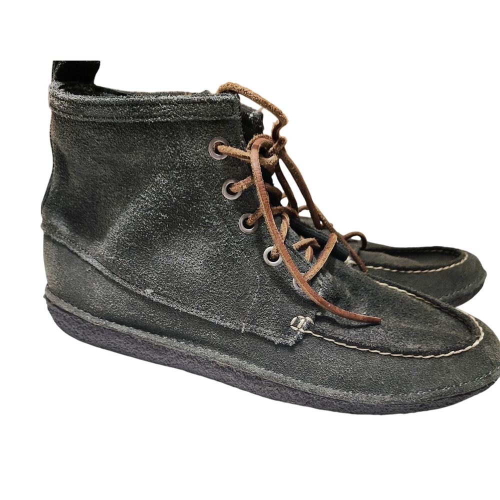 MENS SeaVees 02/60 Lace Up SUEDE Leather MOC TOE CREPE SOLE DESERT BOOTS 11